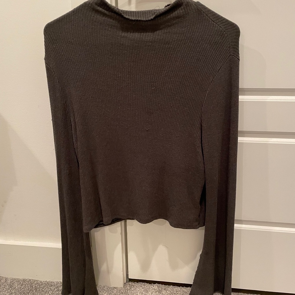 Olive green light sweater